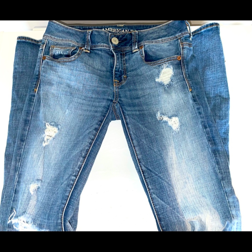 Womens American Eagle Kick Boot Super Stretch sz 2